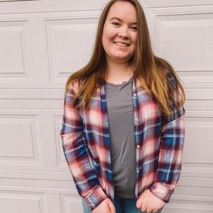 American Eagle Plaid Flannel